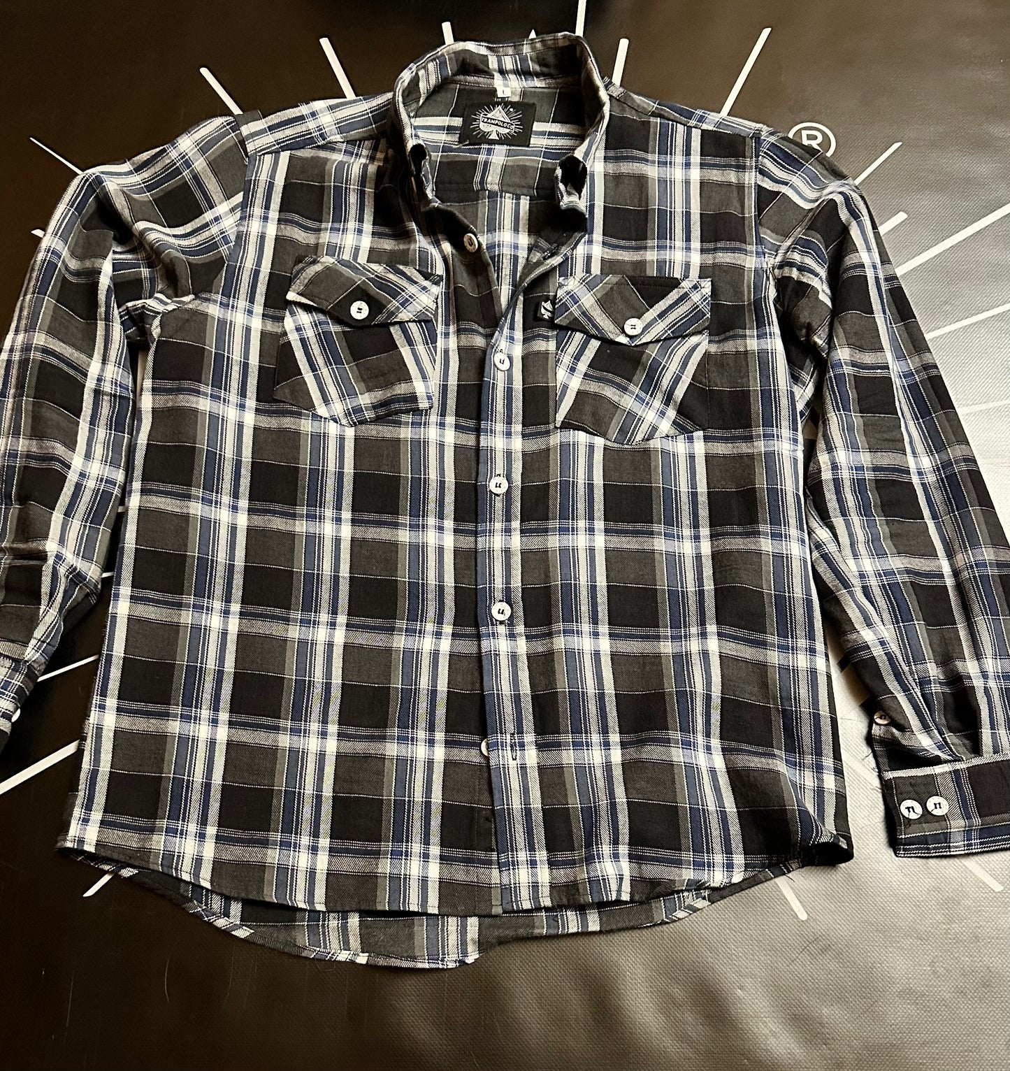 FLANNELS BLUE
