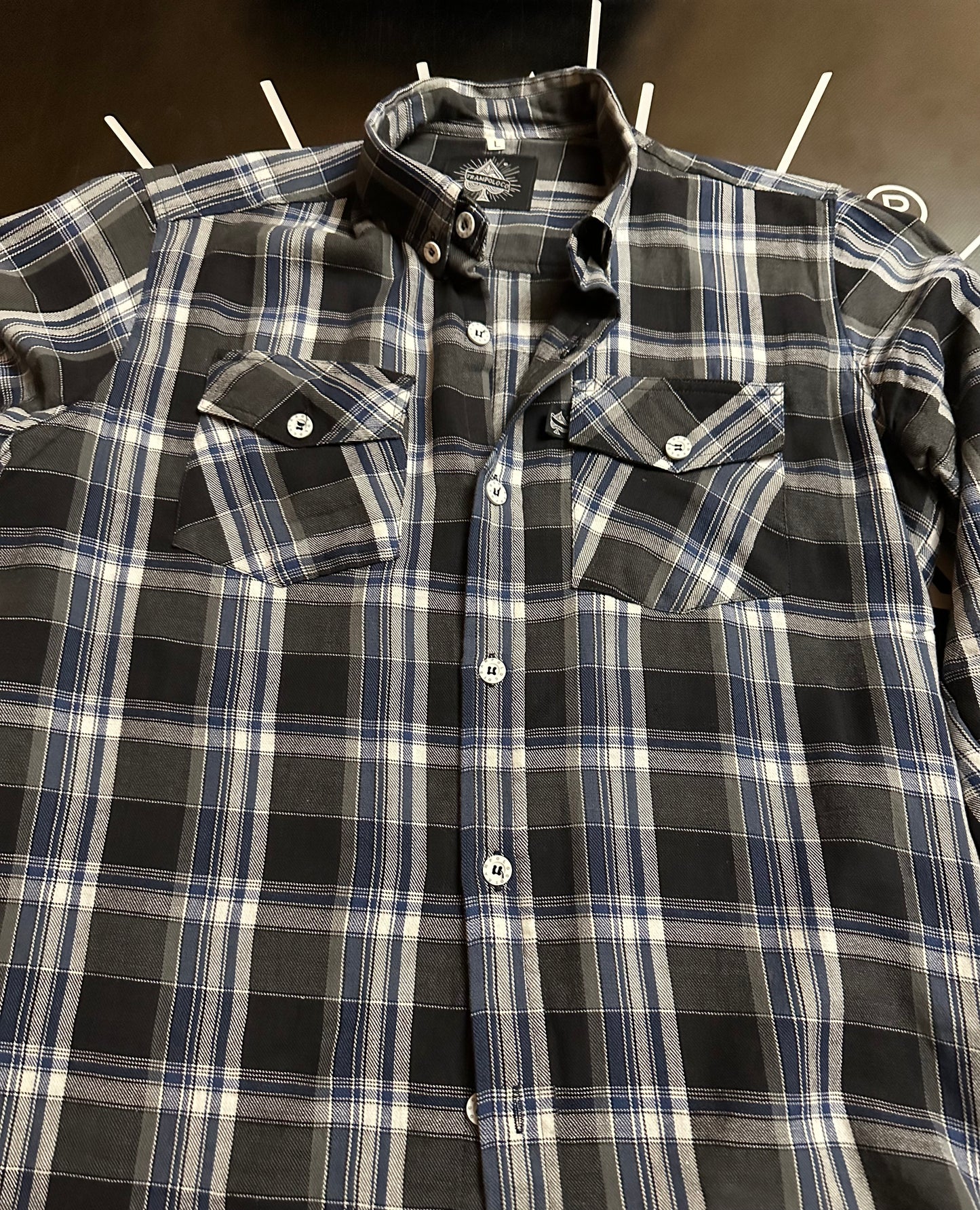 FLANNELS BLUE