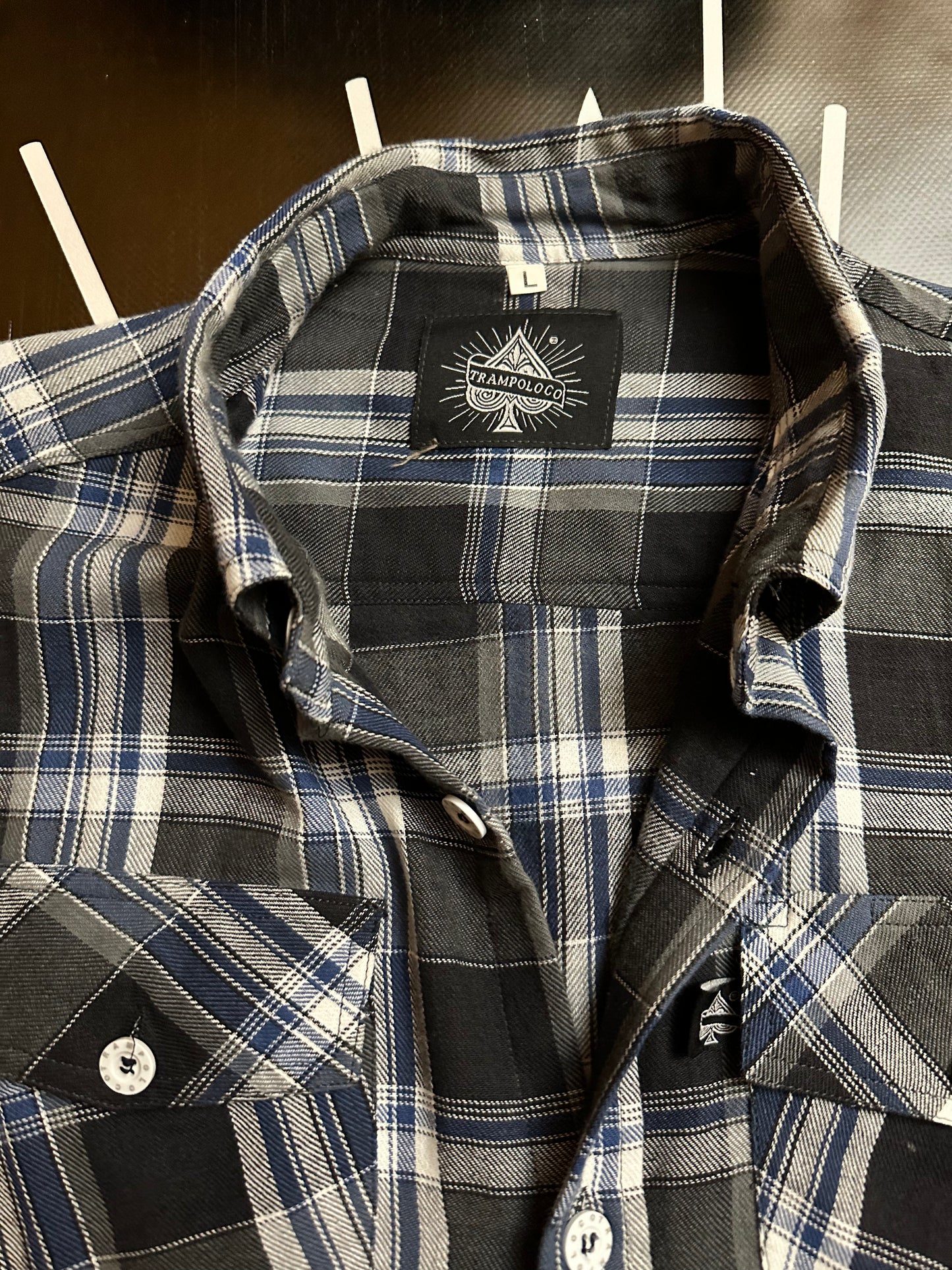 FLANNELS BLUE