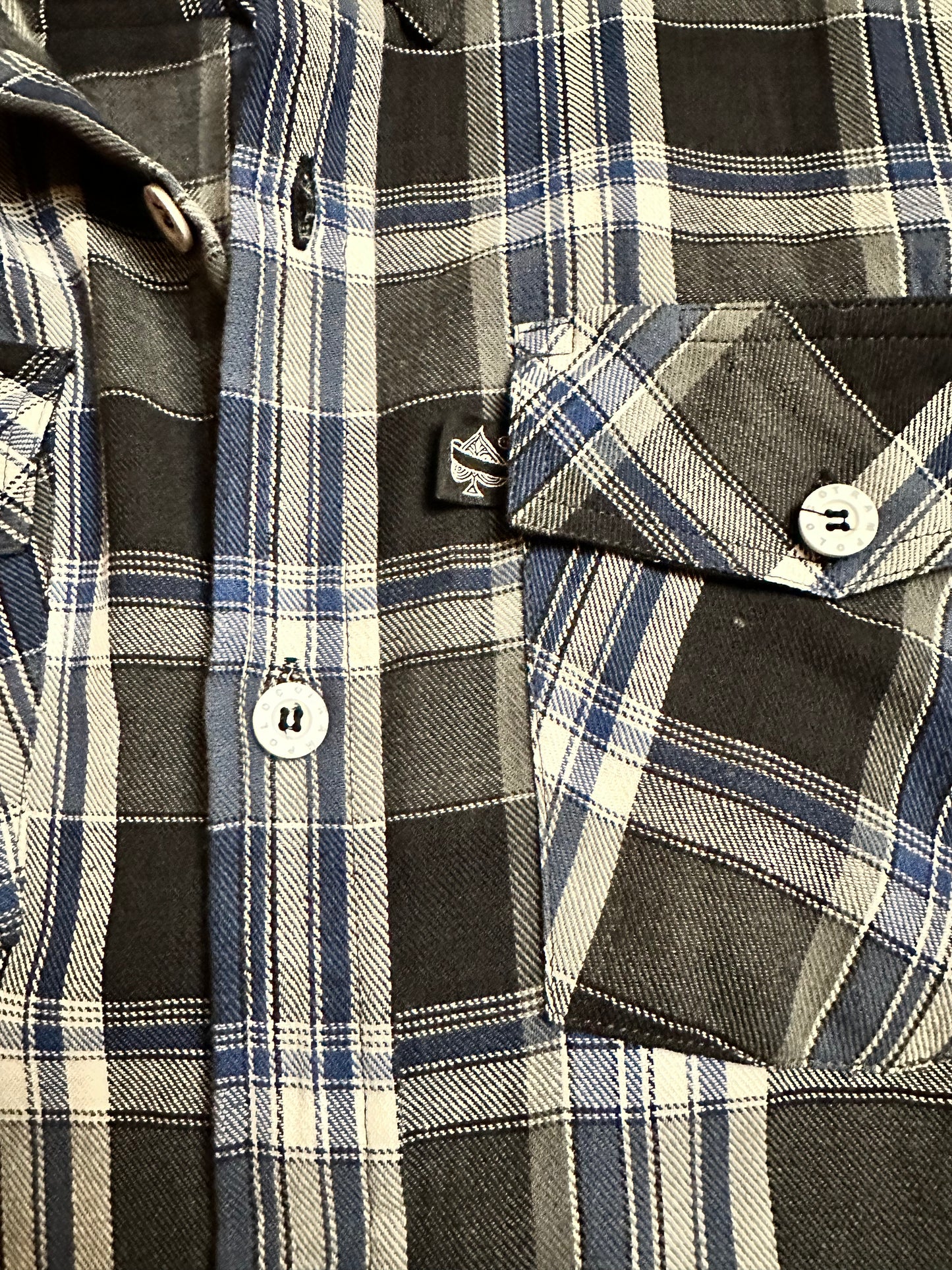 FLANNELS BLUE