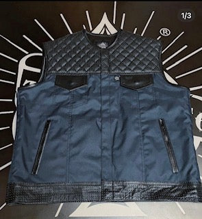 Blue Hybrid Expandable Vest