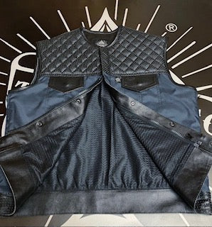 Blue Hybrid Expandable Vest