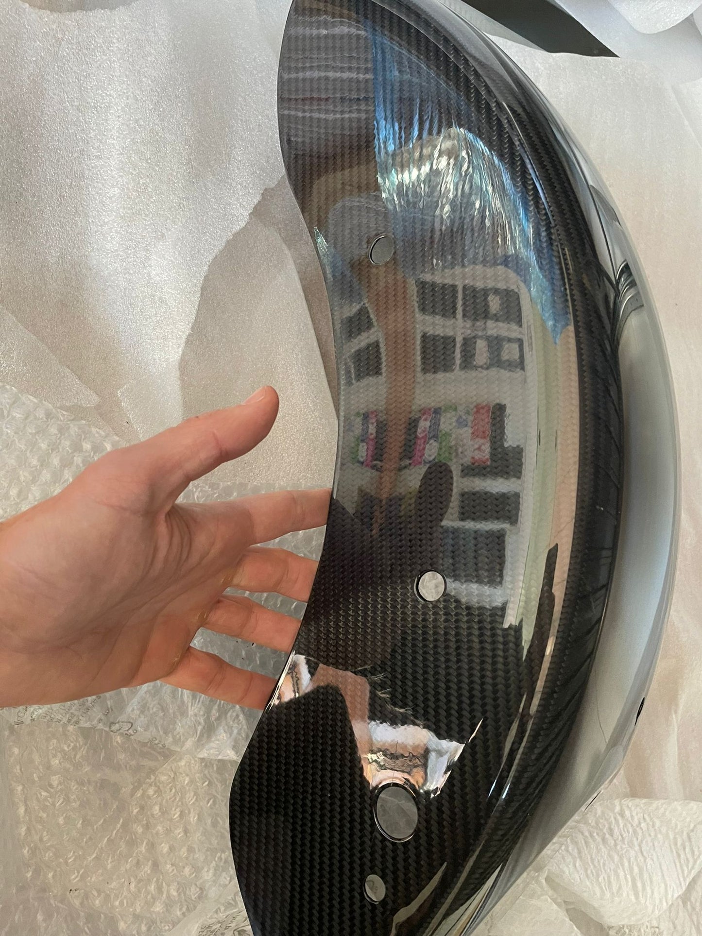 Race Carbon Rear Fender Softail M8 Low Rider S