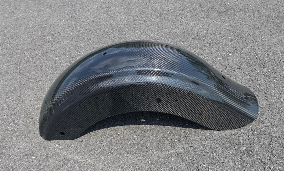 Race Carbon Rear Fender Baggers 2009 Up